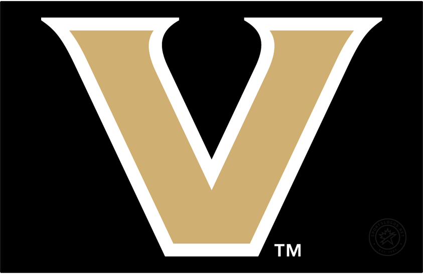 Vanderbilt Commodores 2022-Pres Primary Dark Logo diy DTF decal sticker